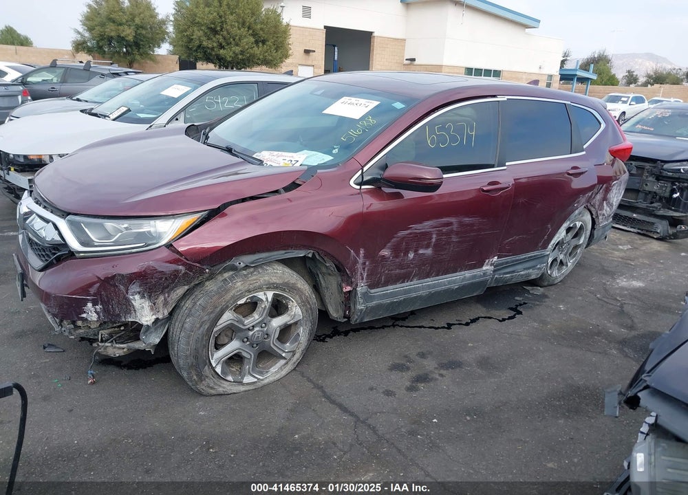 2018 HONDA CR-V EX VIN: 2HKRW1H53JH516188