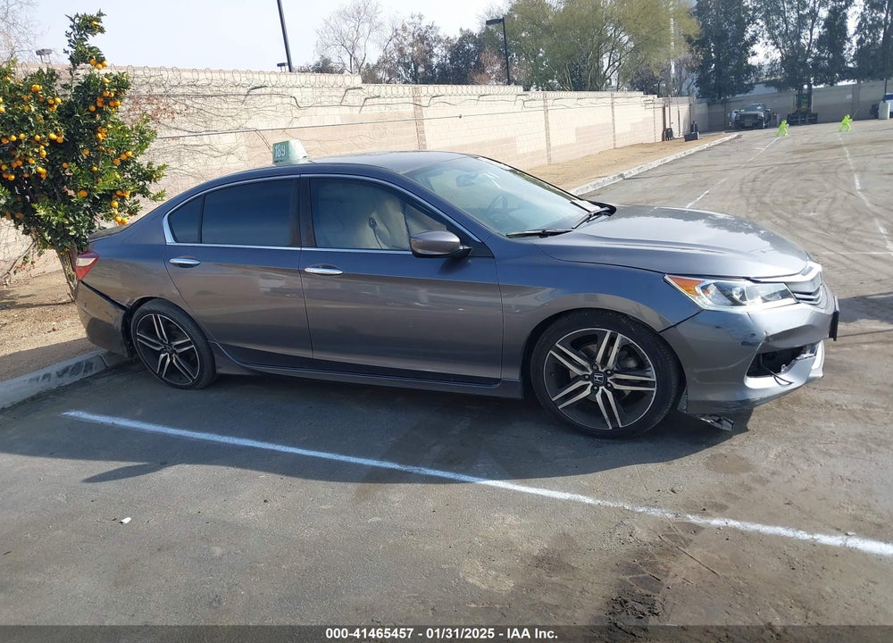 2017 HONDA ACCORD SEDAN VIN: 1HGCR2F58HA155209