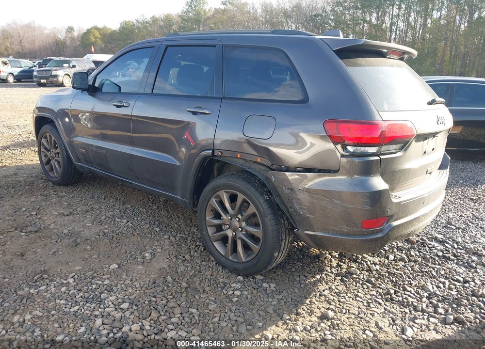 2016 JEEP GRAND CHEROKEE LIMITED 75TH ANNIVERSARY VIN: 1C4RJEBG8GC480258