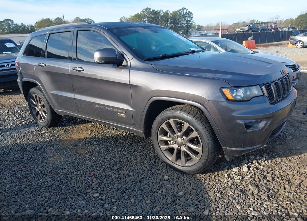 2016 JEEP GRAND CHEROKEE LIMITED 75TH ANNIVERSARY VIN: 1C4RJEBG8GC480258