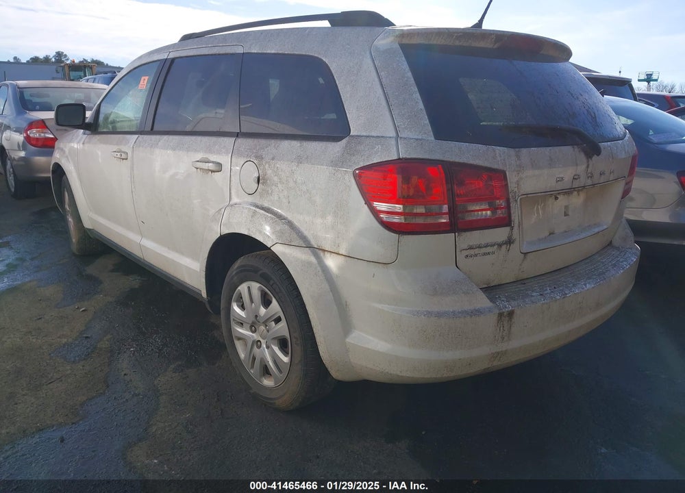 2016 DODGE JOURNEY SE VIN: 3C4PDCAB9GT223445
