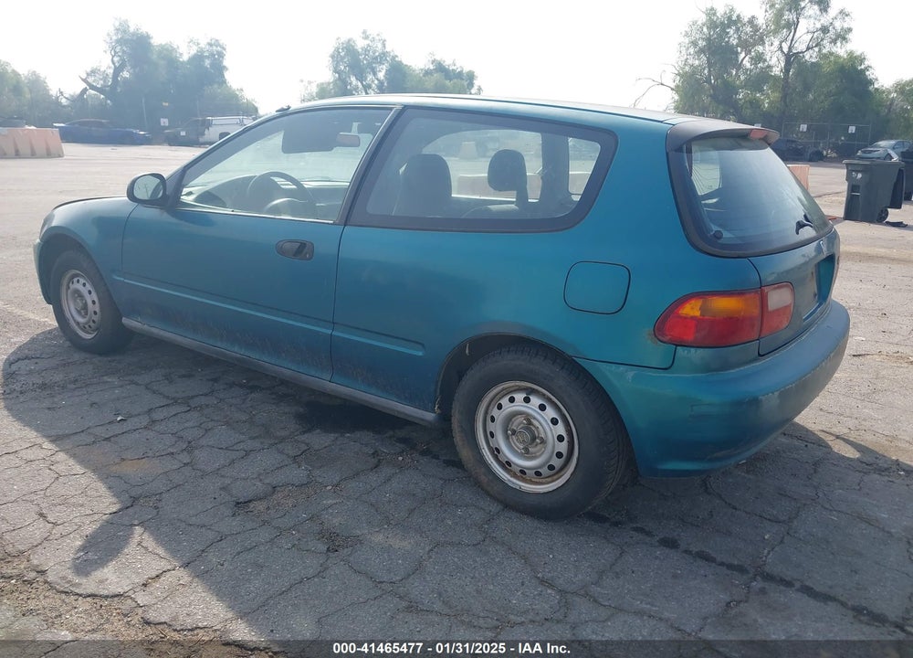 1995 HONDA CIVIC CX VIN: 2HGEH2358SH511599
