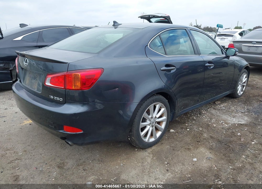 2010 LEXUS IS 250 VIN: JTHBF5C21A5125268
