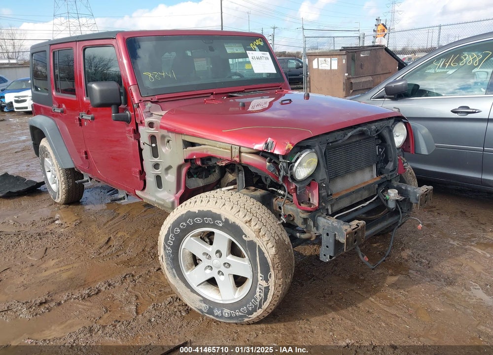 2012 JEEP WRANGLER UNLIMITED SPORT VIN: 1C4BJWDG3CL251890