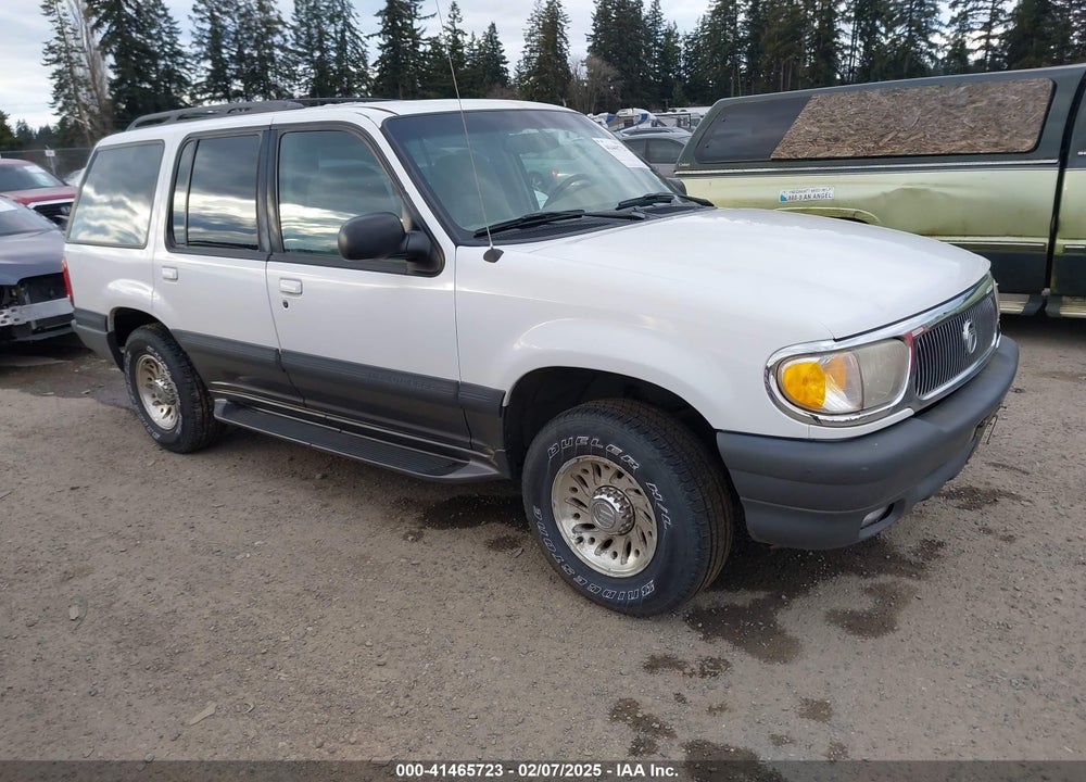 1999 MERCURY MOUNTAINEER VIN: 4M2ZU54E2XUJ31281