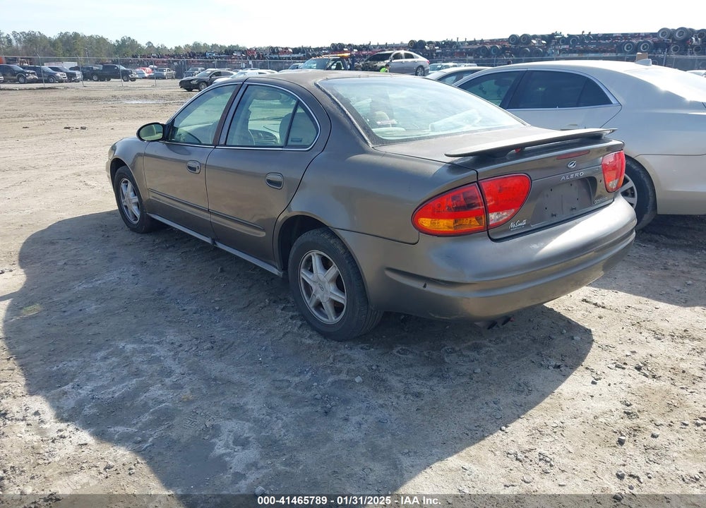 2002 OLDSMOBILE ALERO GL1 VIN: 1G3NL52E82C172314