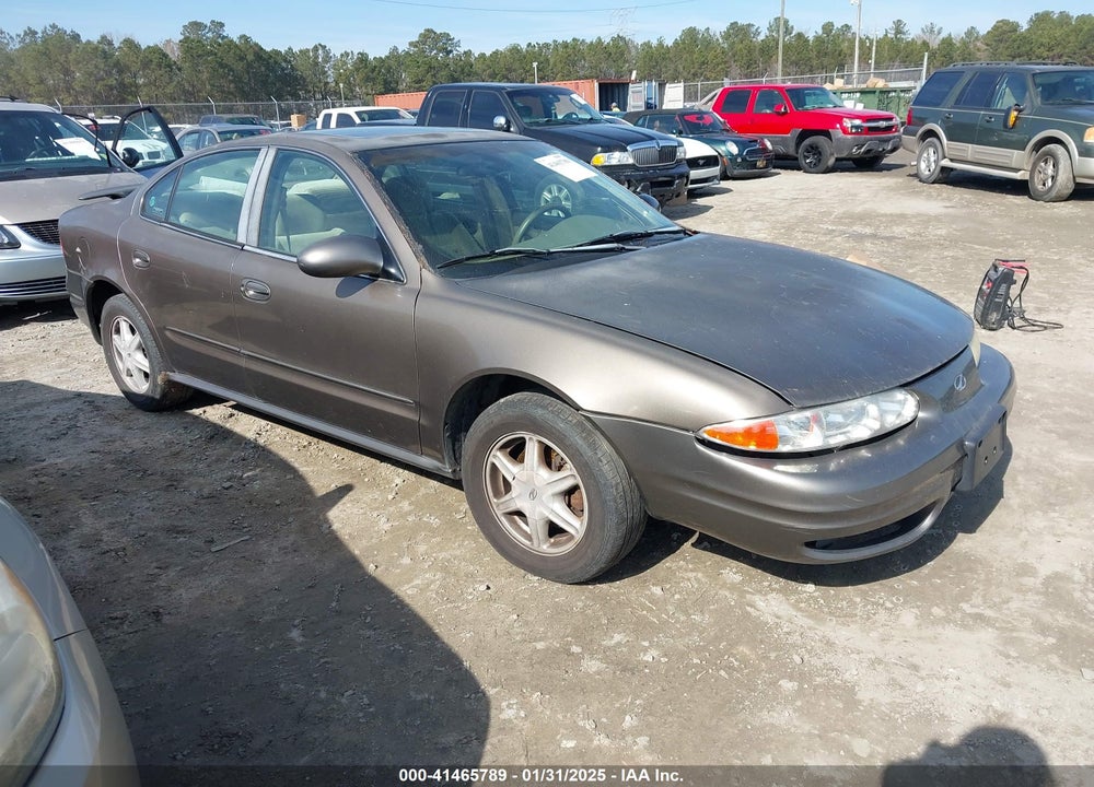2002 OLDSMOBILE ALERO GL1 VIN: 1G3NL52E82C172314