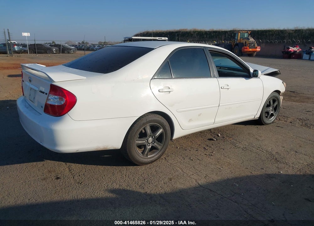 2004 TOYOTA CAMRY SE V6 VIN: 4T1BA32KX4U502367