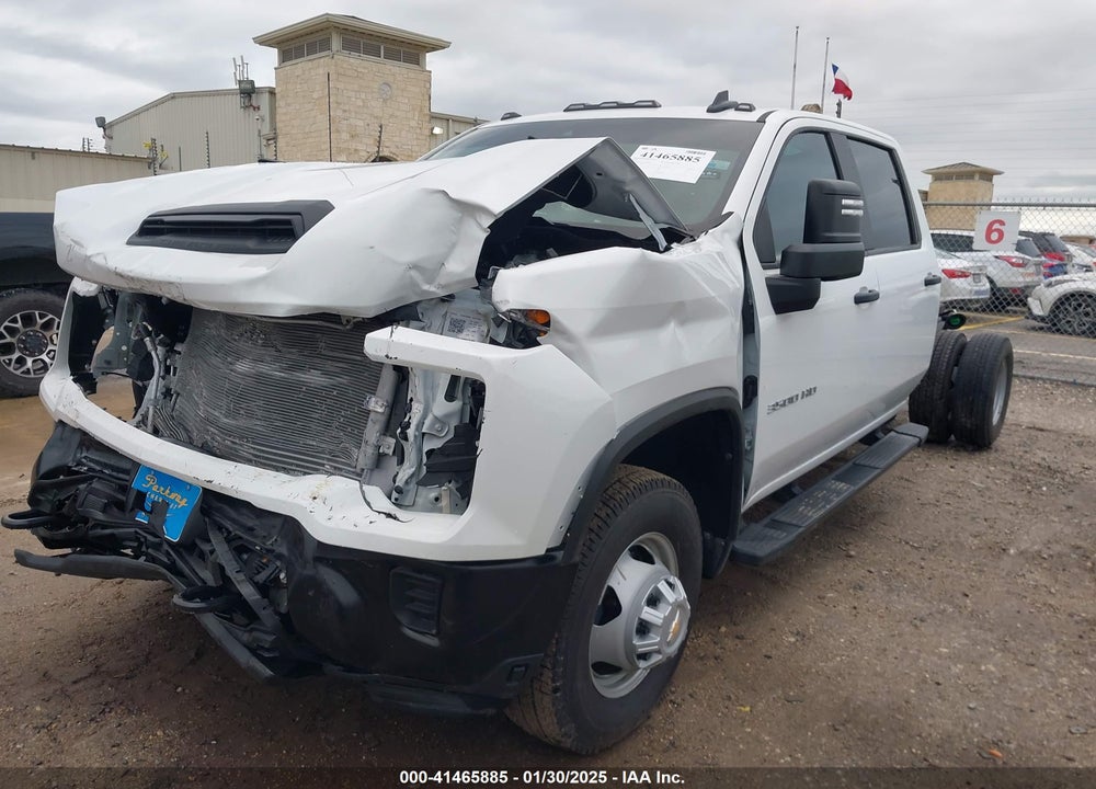 2024 CHEVROLET SILVERADO 3500HD CHASSIS WORK TRUCK VIN: 1GB4YSEY2RF372653