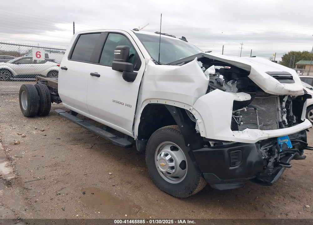 2024 CHEVROLET SILVERADO 3500HD CHASSIS WORK TRUCK VIN: 1GB4YSEY2RF372653