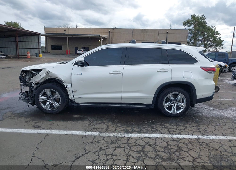 2016 TOYOTA HIGHLANDER HYBRID LIMITED VIN: 5TDDCRFH1GS015205