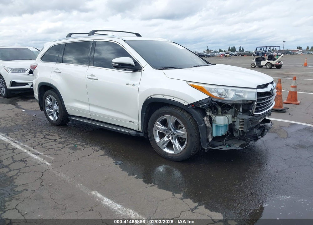 2016 TOYOTA HIGHLANDER HYBRID LIMITED VIN: 5TDDCRFH1GS015205