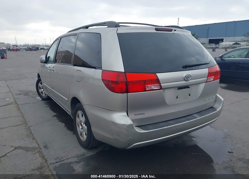 2004 TOYOTA SIENNA XLE VIN: 5TDZA22C54S160837