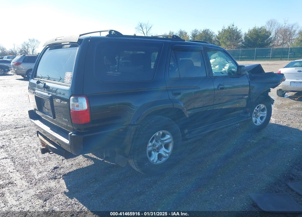 2002 TOYOTA 4RUNNER SR5 V6 VIN: JT3HN86R120379283