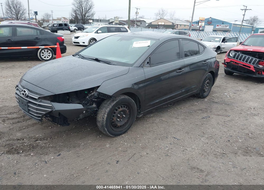 2020 HYUNDAI ELANTRA VIN: 5NPD74LF6LH602932