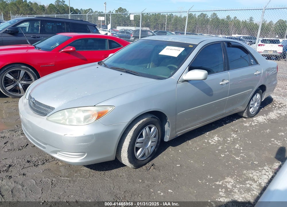 2002 TOYOTA CAMRY LE VIN: 4T1BE32K02U590234