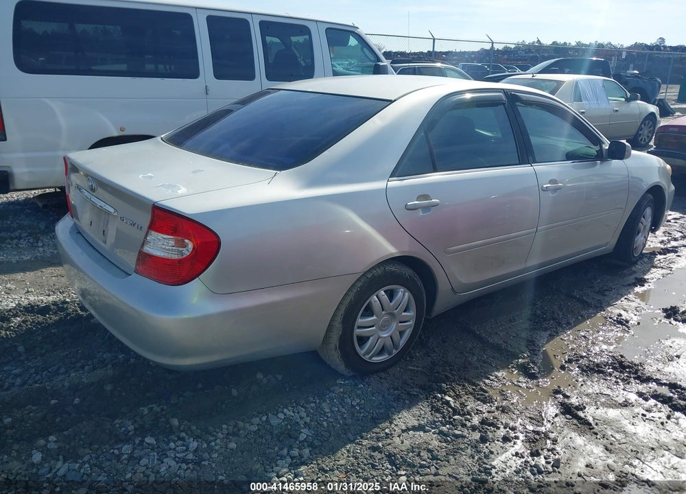 2002 TOYOTA CAMRY LE VIN: 4T1BE32K02U590234