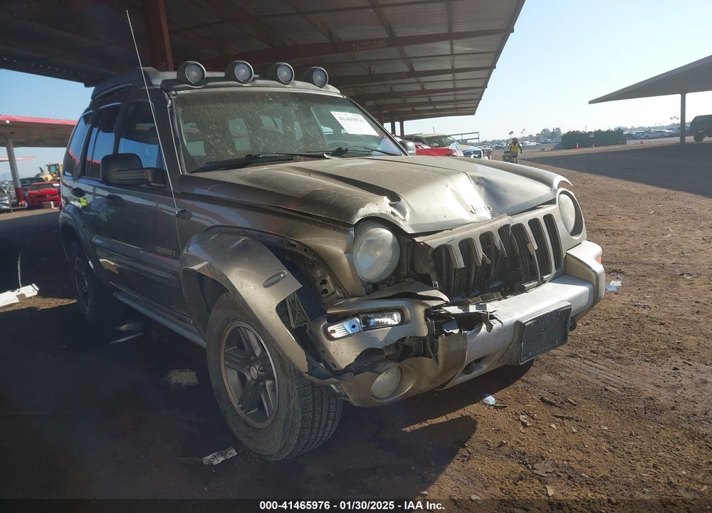 2004 JEEP LIBERTY RENEGADE VIN: 1J4GL38KX4W159487