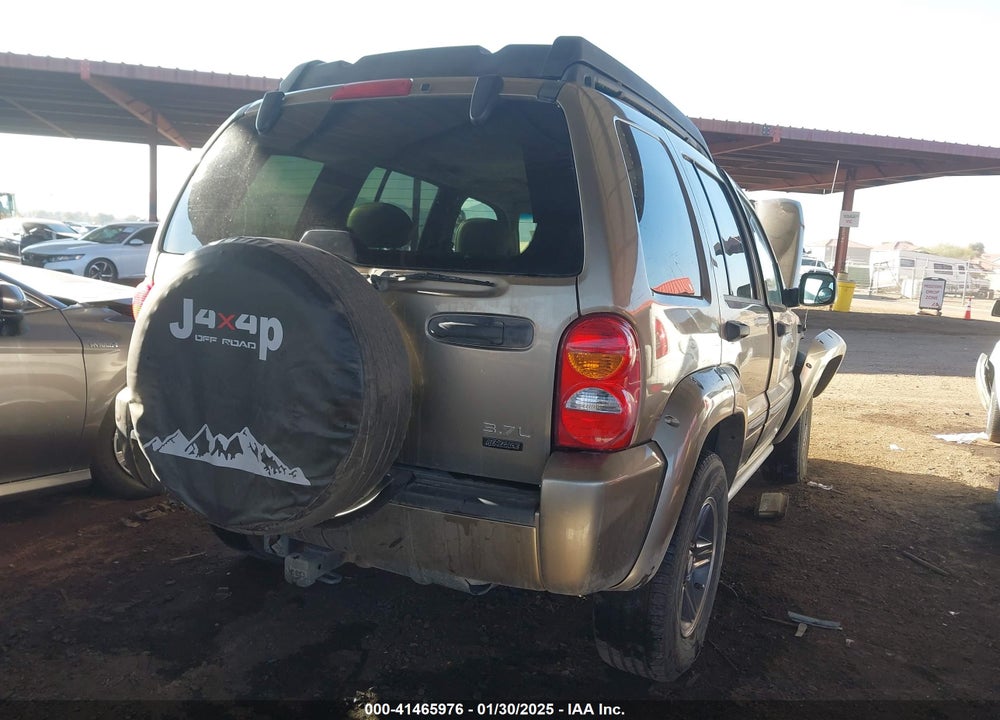 2004 JEEP LIBERTY RENEGADE VIN: 1J4GL38KX4W159487