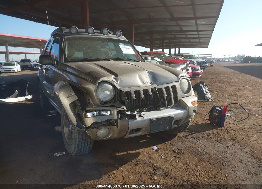 2004 JEEP LIBERTY RENEGADE VIN: 1J4GL38KX4W159487