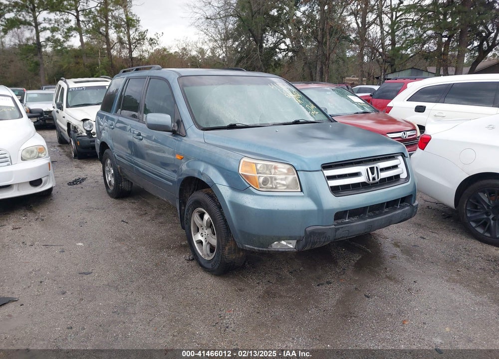 2007 HONDA PILOT EX-L VIN: 5FNYF28737B009608
