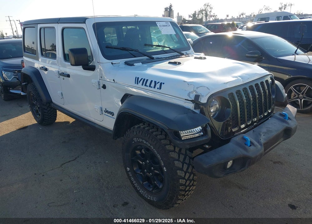 2023 JEEP WRANGLER 4XE 4X4 VIN: 1C4JJXN64PW690236