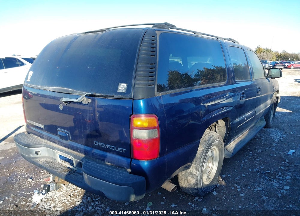 2002 CHEVROLET SUBURBAN 1500 LT VIN: 1GNEC16Z32J237983