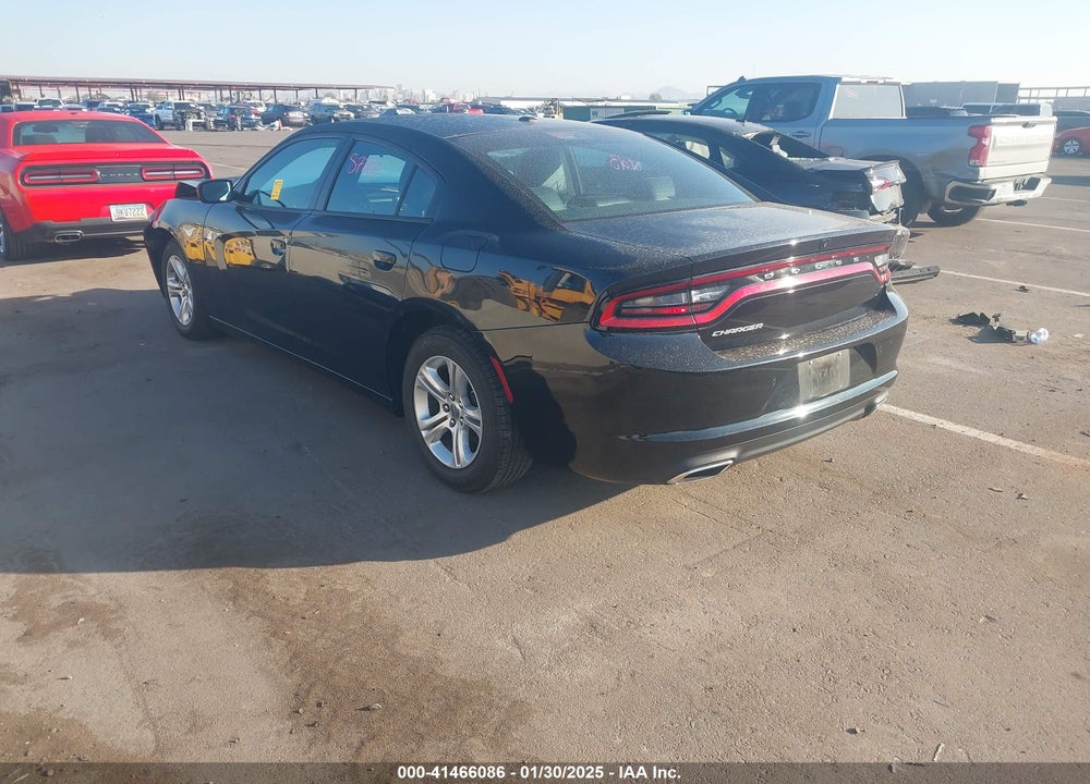 2022 DODGE CHARGER SXT RWD VIN: 2C3CDXBGXNH169339