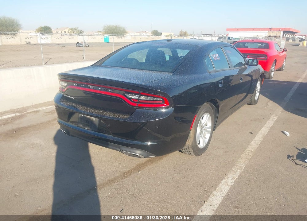 2022 DODGE CHARGER SXT RWD VIN: 2C3CDXBGXNH169339