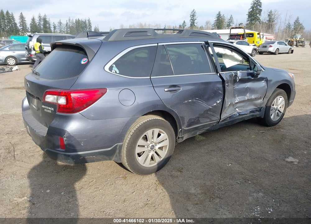 2016 SUBARU OUTBACK 2.5I PREMIUM VIN: 4S4BSAFC0G3289721