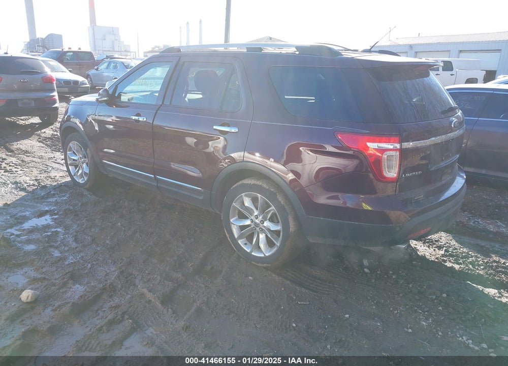 2011 FORD EXPLORER LIMITED VIN: 1FMHK8F84BGA14823