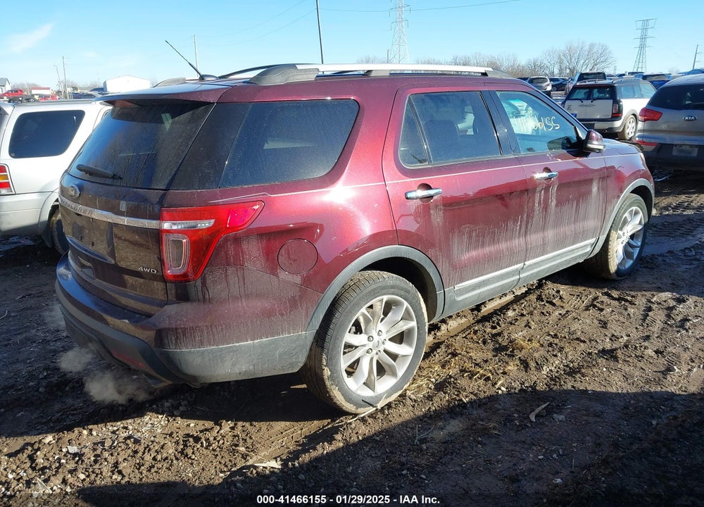 2011 FORD EXPLORER LIMITED VIN: 1FMHK8F84BGA14823