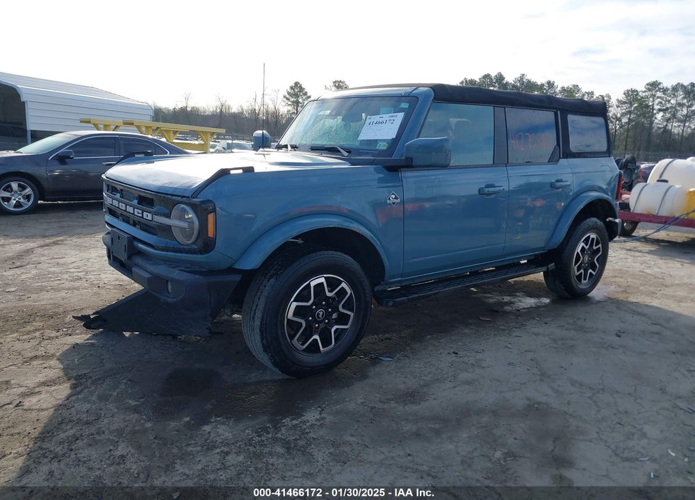 2022 FORD BRONCO OUTER BANKS VIN: 1FMDE5DH0NLB77892