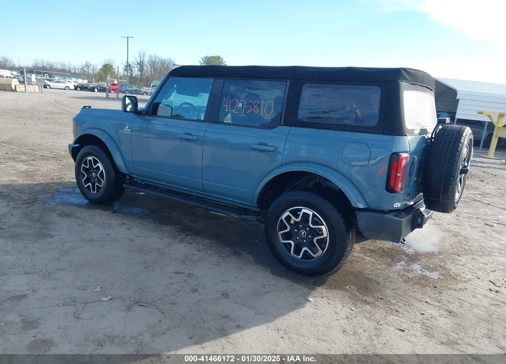 2022 FORD BRONCO OUTER BANKS VIN: 1FMDE5DH0NLB77892