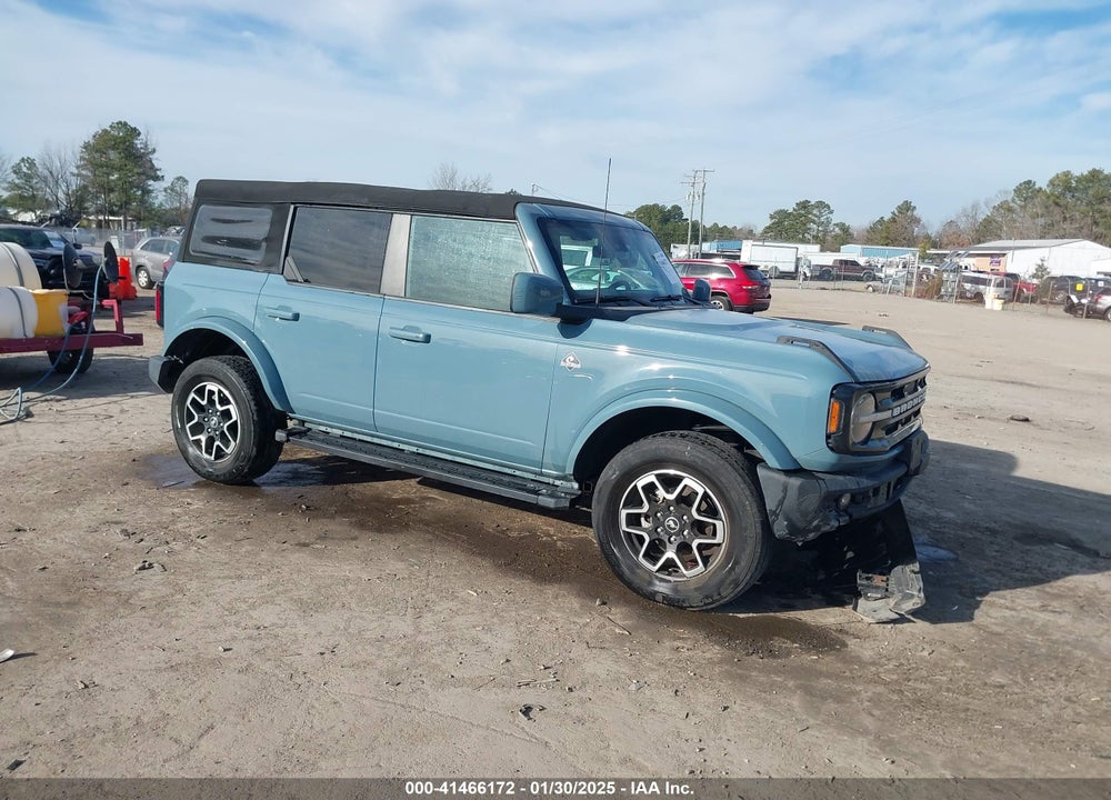 2022 FORD BRONCO OUTER BANKS VIN: 1FMDE5DH0NLB77892