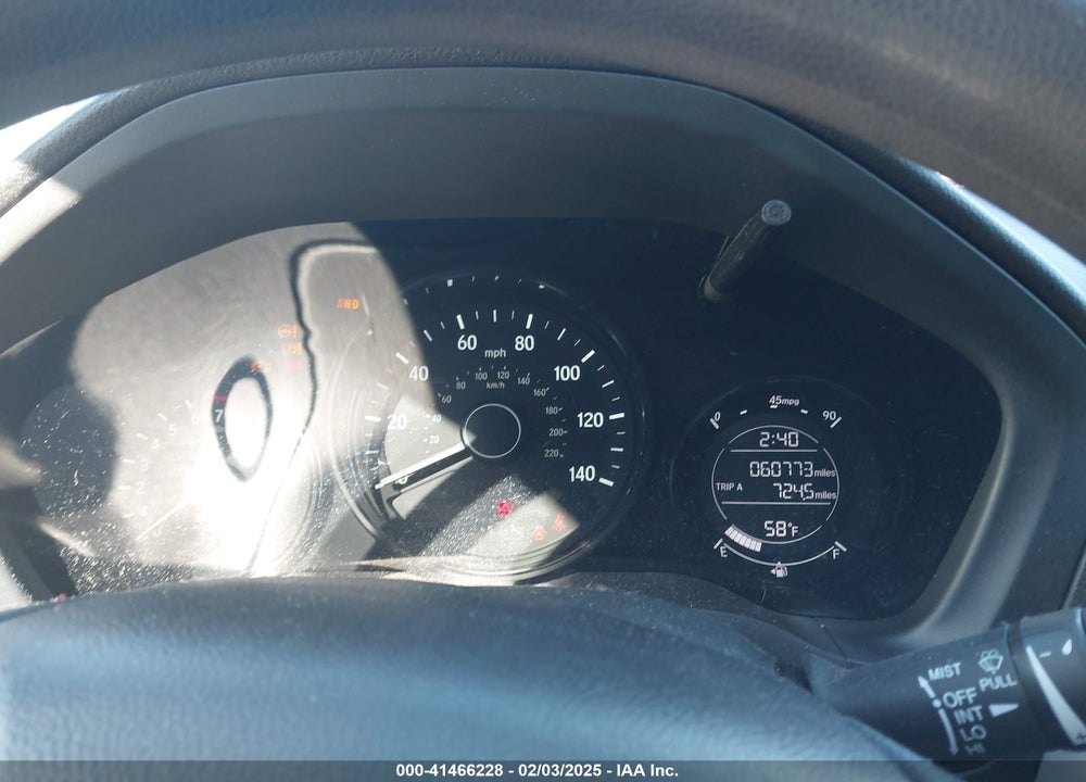 2016 HONDA HR-V EX VIN: 3CZRU6H51GM740155