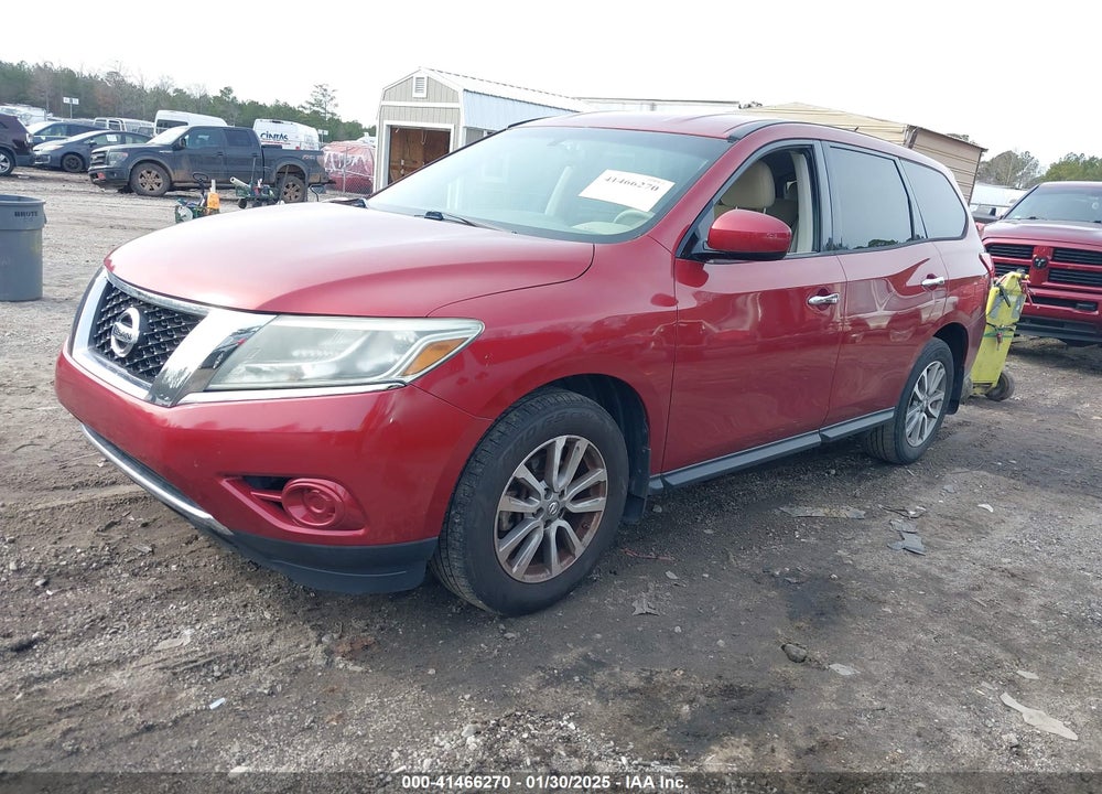 2014 NISSAN PATHFINDER S VIN: 5N1AR2MN8EC725410