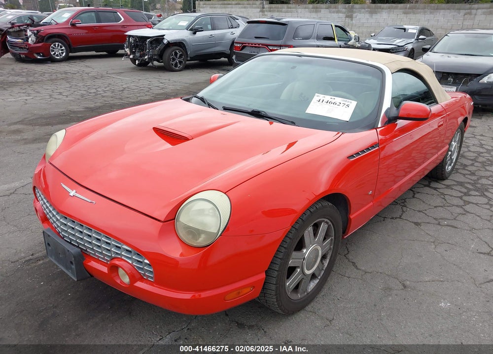 2004 FORD THUNDERBIRD VIN: 1FAHP60A14Y106397