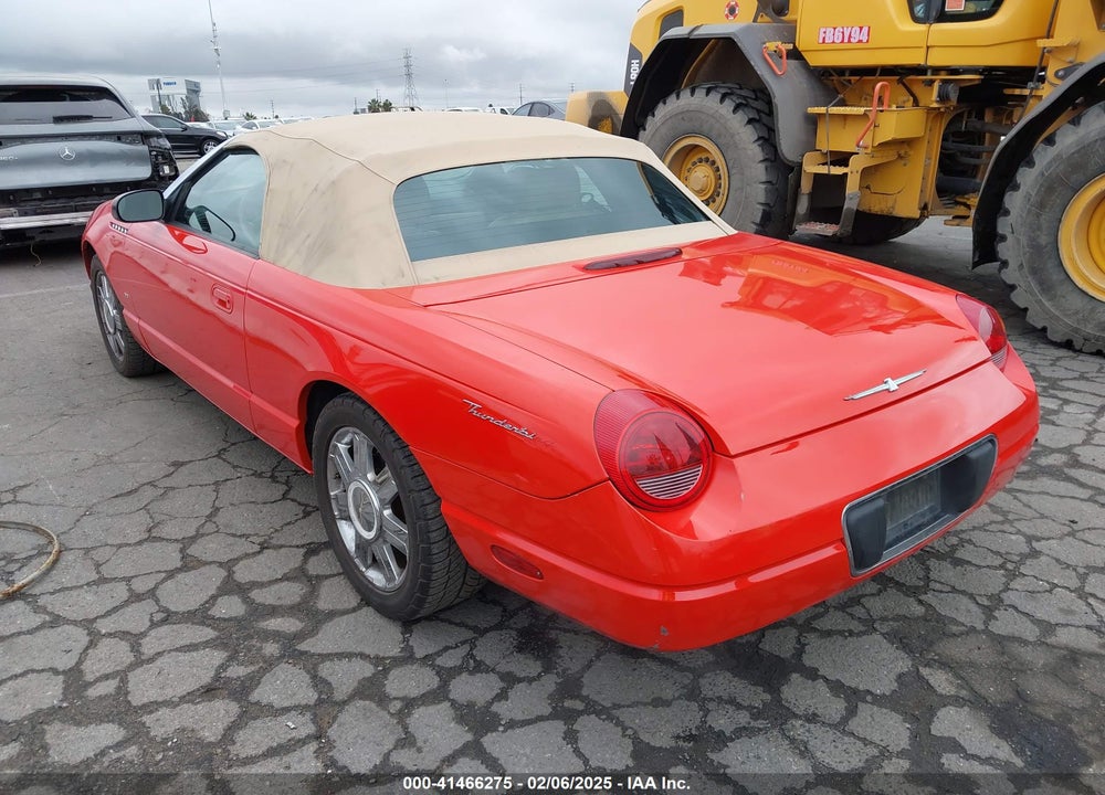 2004 FORD THUNDERBIRD VIN: 1FAHP60A14Y106397