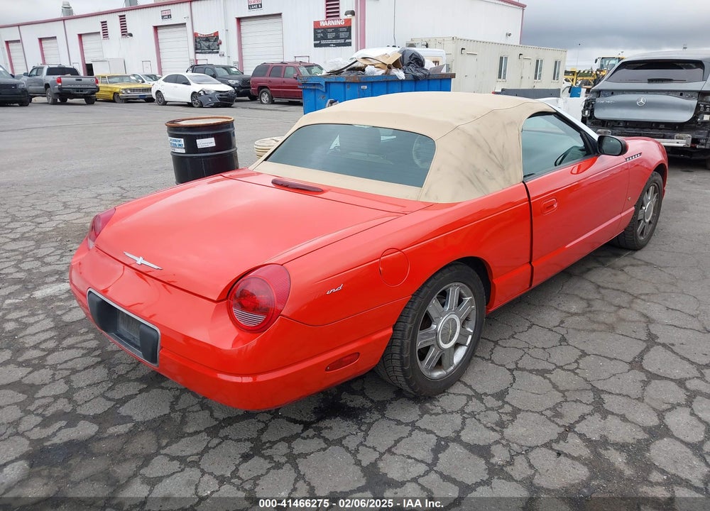 2004 FORD THUNDERBIRD VIN: 1FAHP60A14Y106397