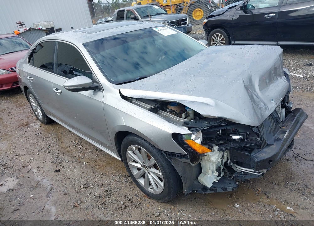 2012 VOLKSWAGEN PASSAT 2.5L SEL VIN: 1VWCH7A3XCC033529