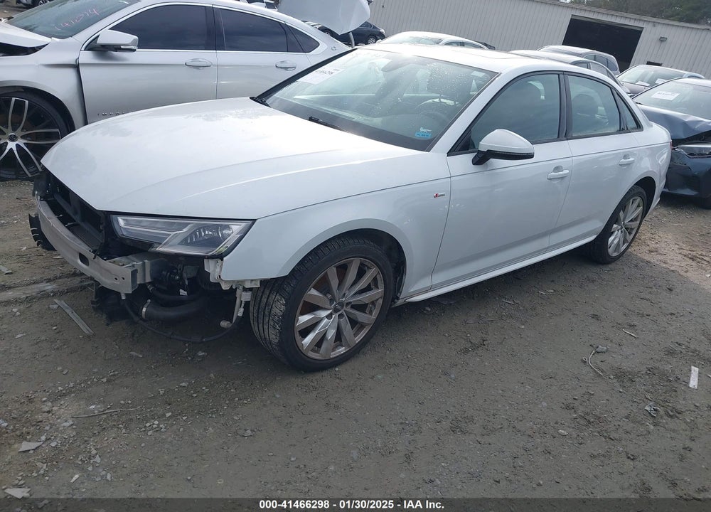 2018 AUDI A4 2.0T TECH ULTRA PREMIUM/2.0T ULTRA PREMIUM VIN: WAUKMAF49JA129098
