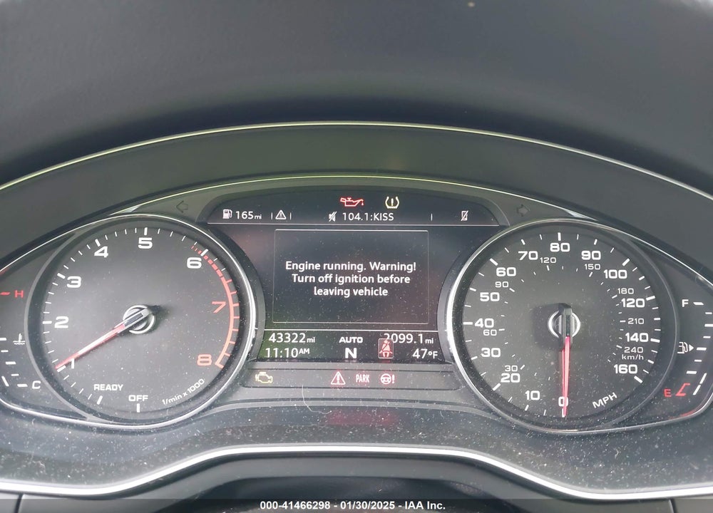2018 AUDI A4 2.0T TECH ULTRA PREMIUM/2.0T ULTRA PREMIUM VIN: WAUKMAF49JA129098