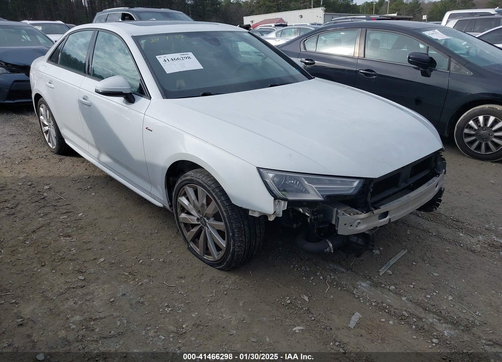 2018 AUDI A4 2.0T TECH ULTRA PREMIUM/2.0T ULTRA PREMIUM VIN: WAUKMAF49JA129098