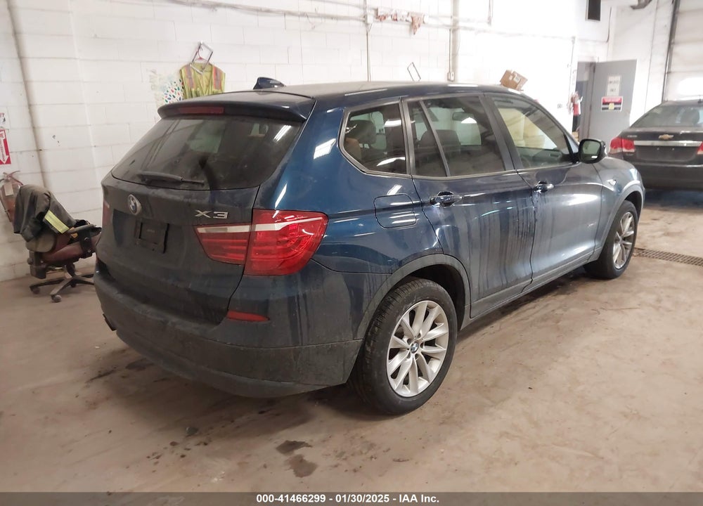 2013 BMW X3 XDRIVE28I VIN: 5UXWX9C54D0D01685