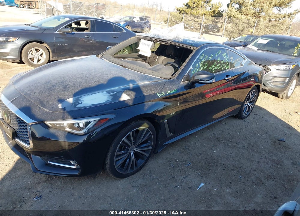 2019 INFINITI Q60 3.0T LUXE VIN: JN1EV7EL7KM291226