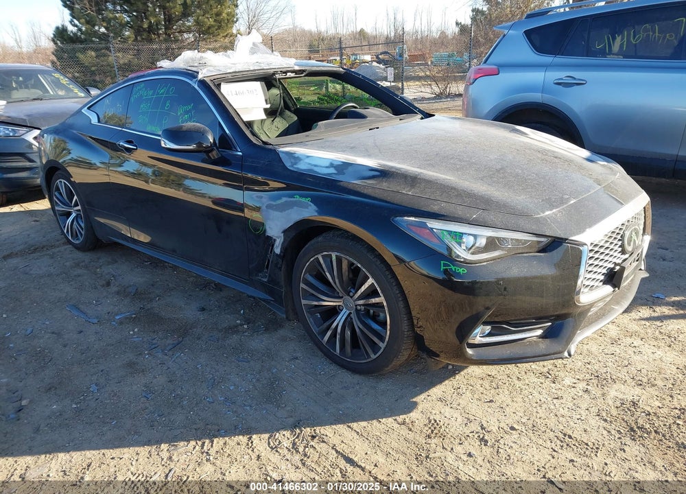 2019 INFINITI Q60 3.0T LUXE VIN: JN1EV7EL7KM291226