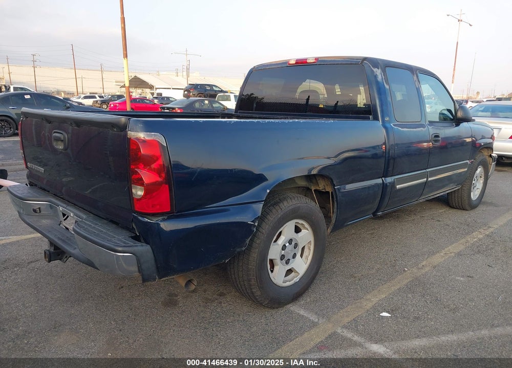 2006 CHEVROLET SILVERADO 1500 VIN: 1GCEC19Z06Z212972