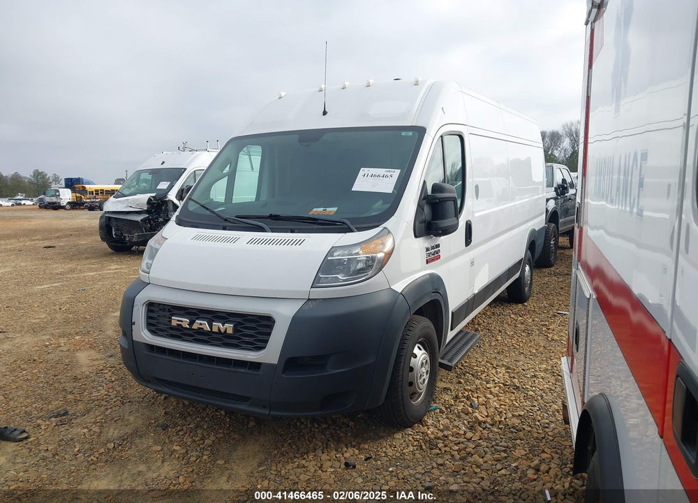 2019 RAM PROMASTER 3500 VIN: 3C6URVJG4KE500499