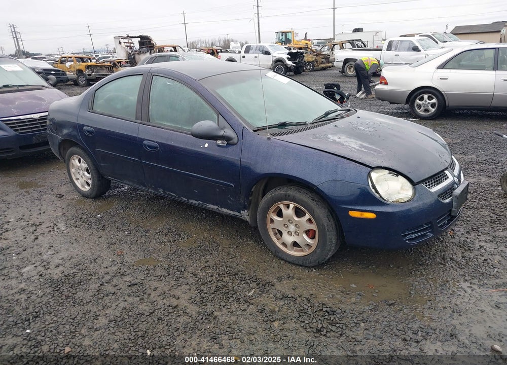 2005 DODGE NEON SXT VIN: 1B3ES56CX5D289453
